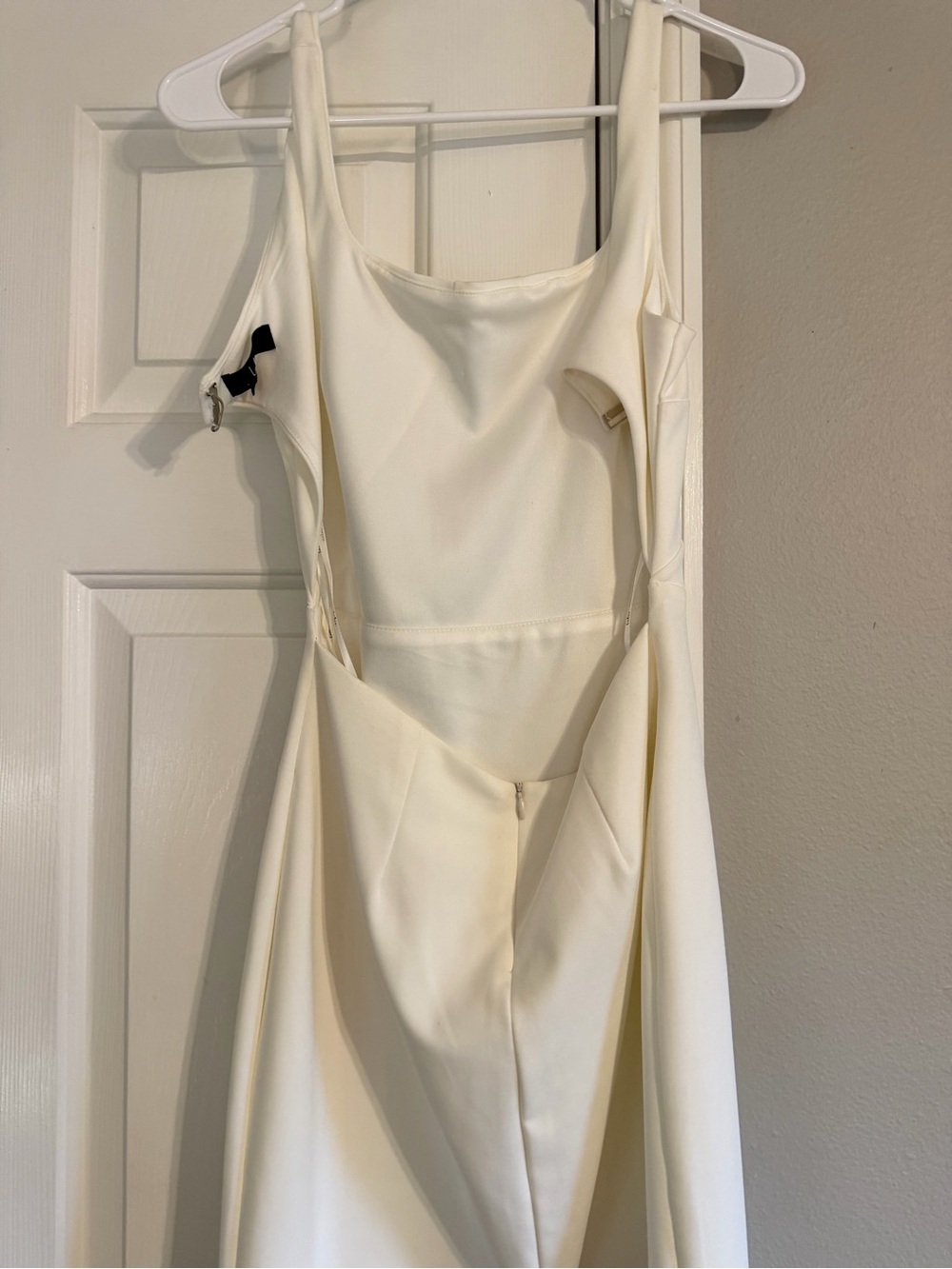 Lulu's Cream Scoop Neck Mini Dress - Picture 3 of 3